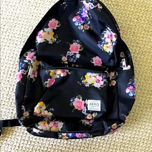 Aeropostale floral print backpack. never used!🌸